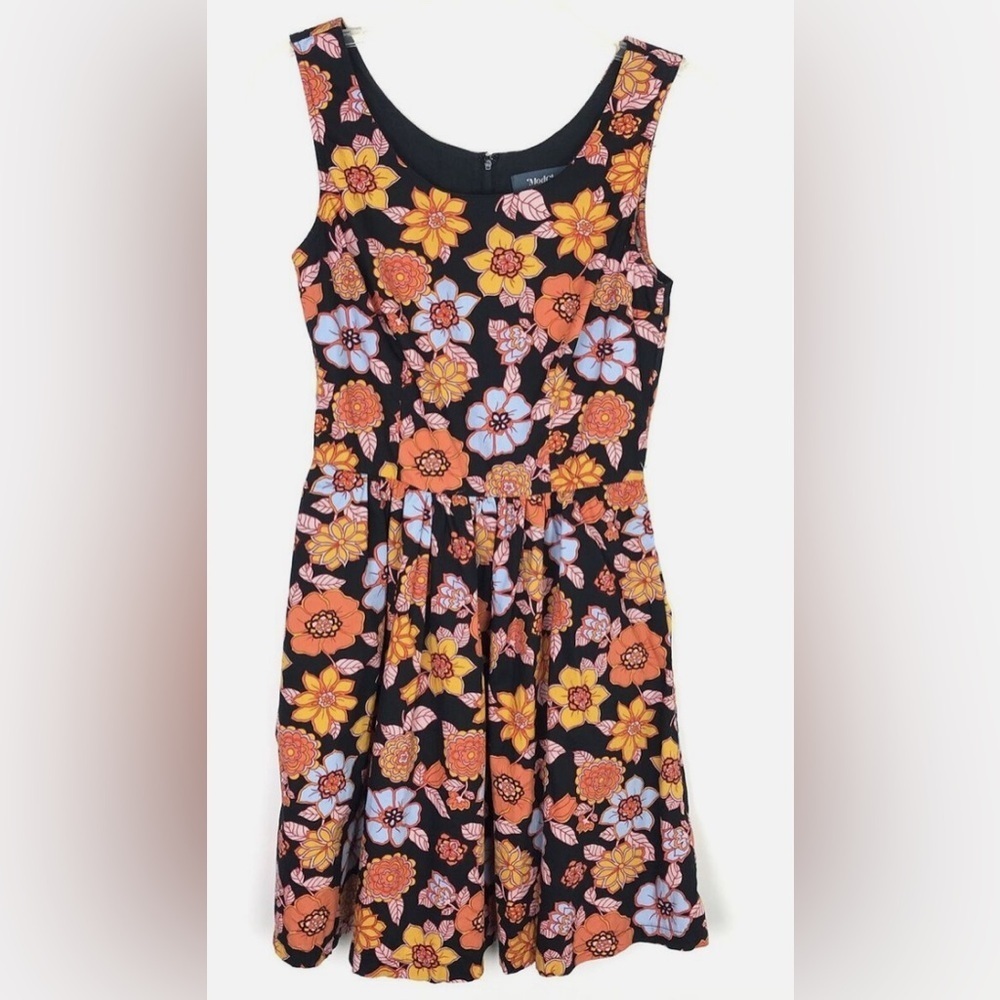 Modcloth Optimistic Effect Sleeveless Floral Alin… - image 2